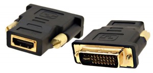 ADAPTADOR DVD-D (MACHO) HDMI (FÊMEA)